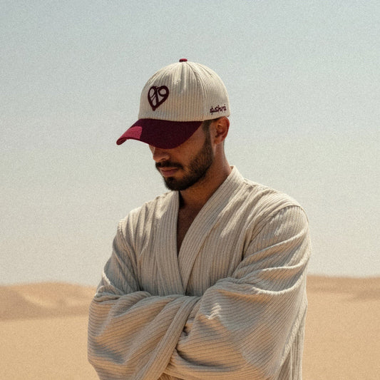 'Heart' Corduroy Cap