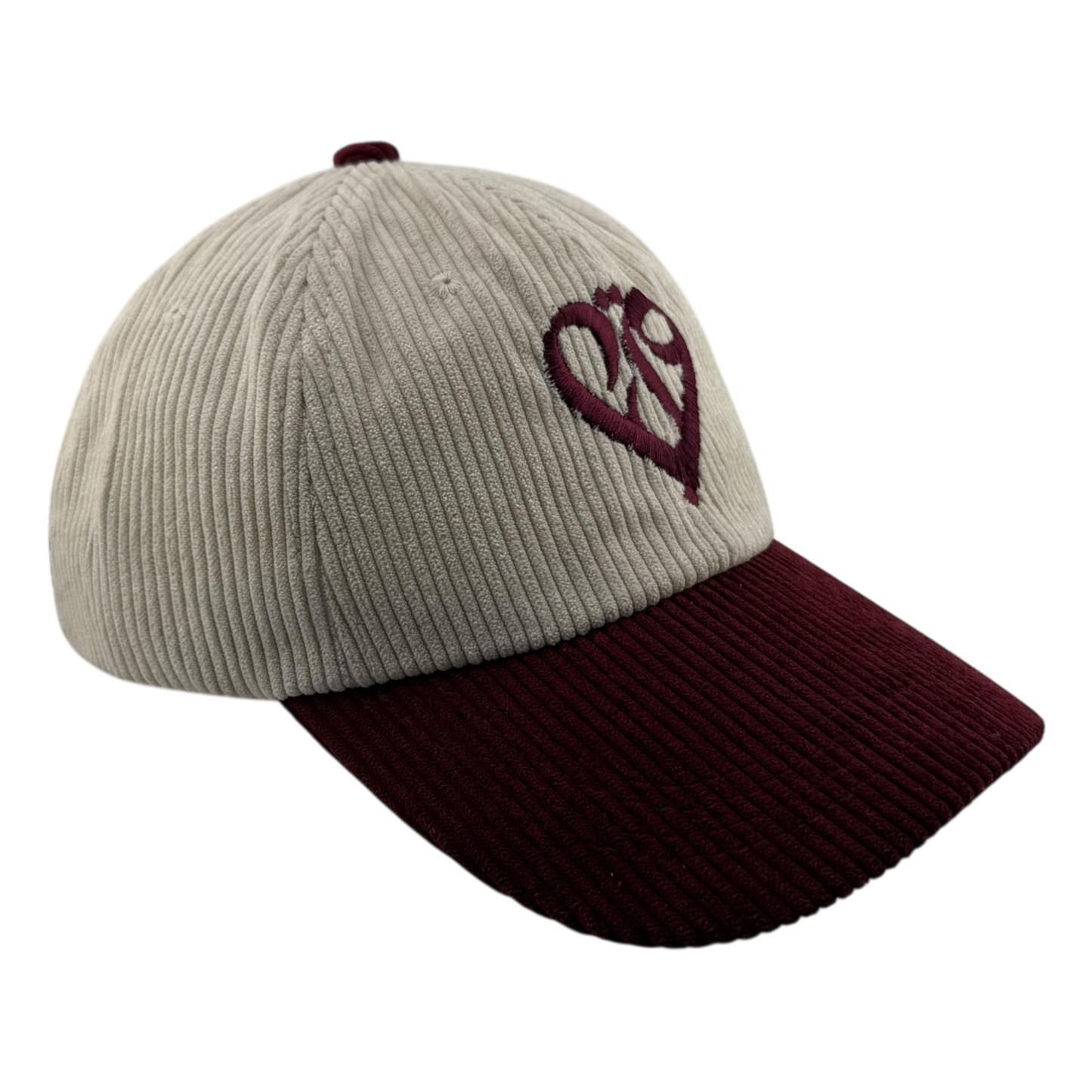 'Heart' Corduroy Cap