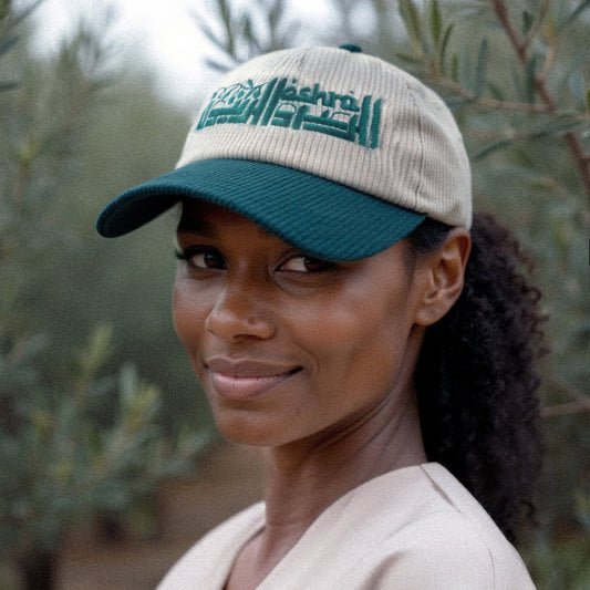 'Thyme and Olives' Corduroy Cap
